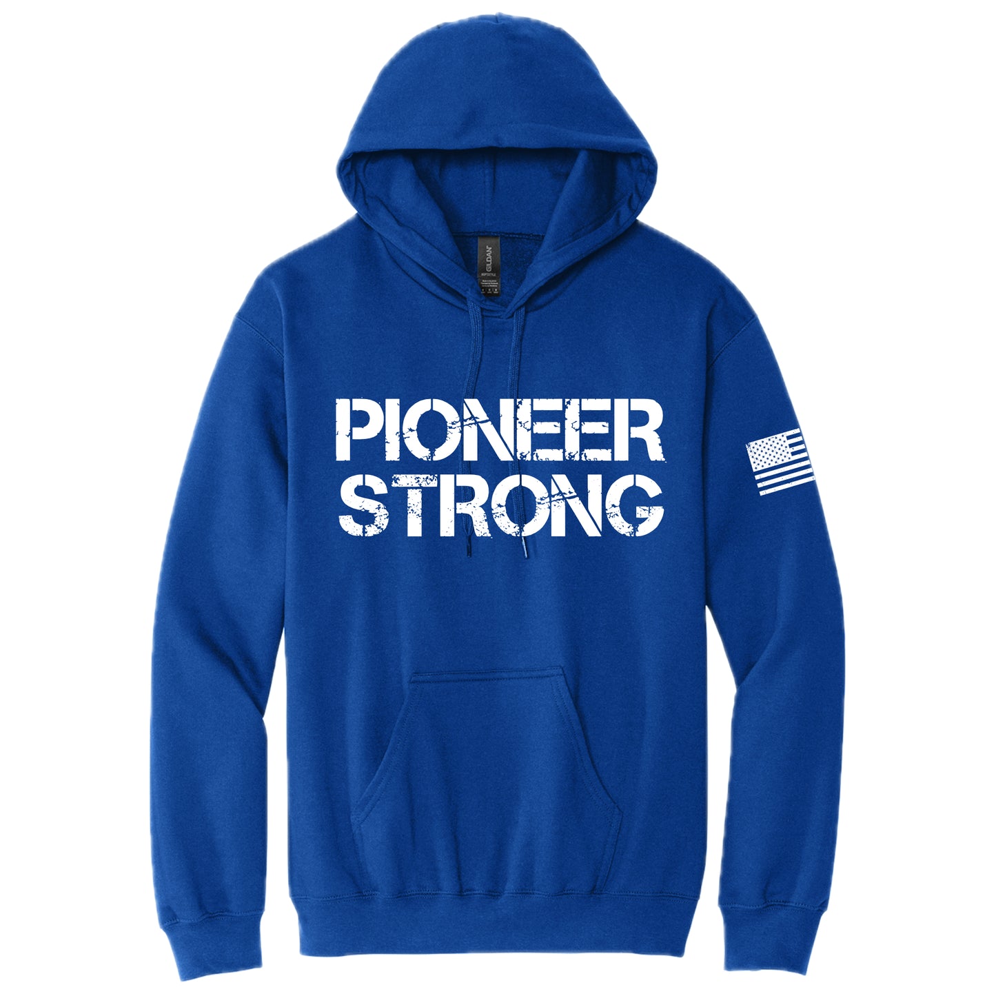 PS001-15 Royal Hooded Sweatshirt