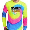 EBAND001 - 12 Neon Rainbow Tie Dye Long Sleeve