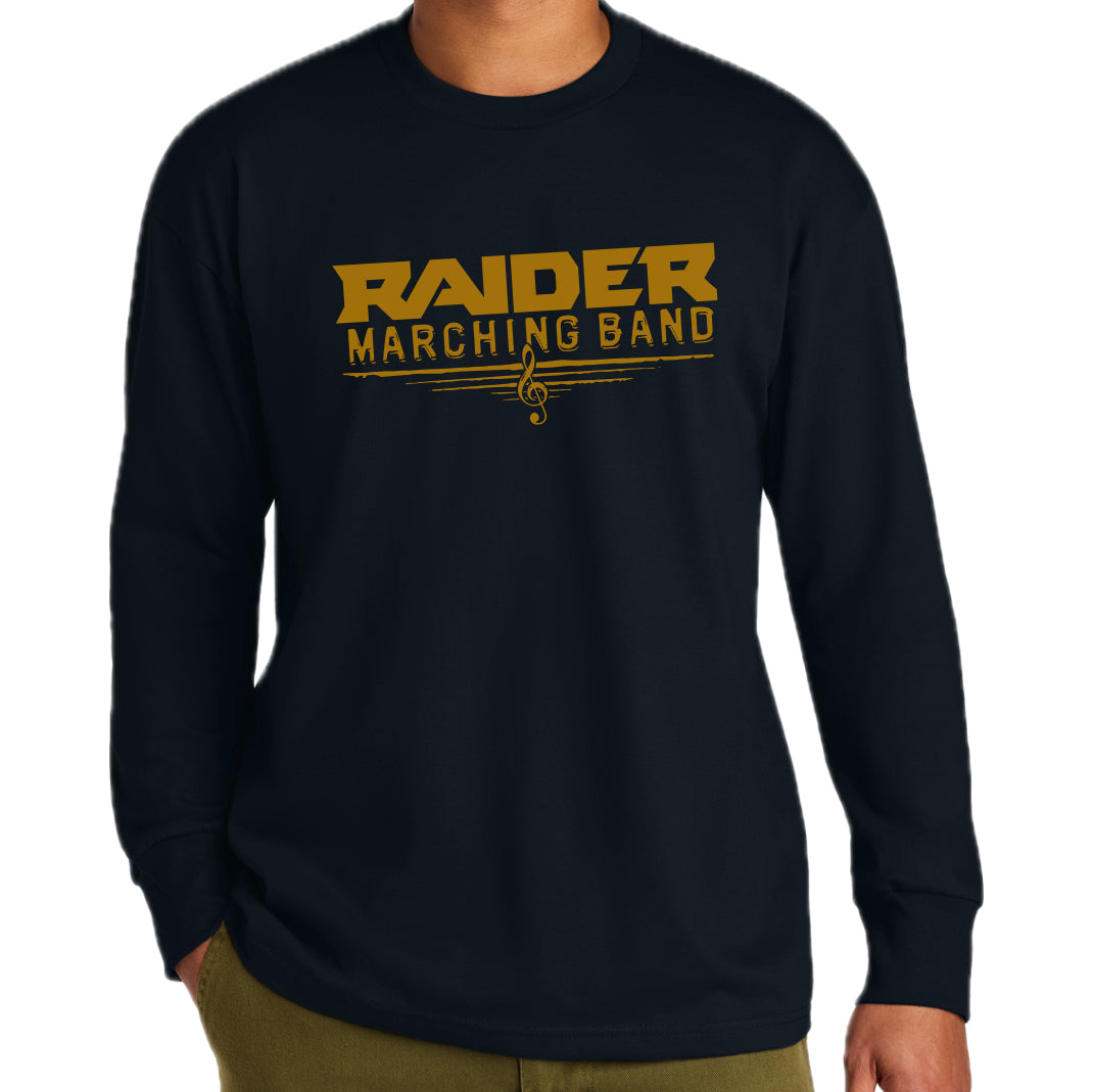 EBAND001 - 13 Next Level Midnight Navy Long Sleeve Tee