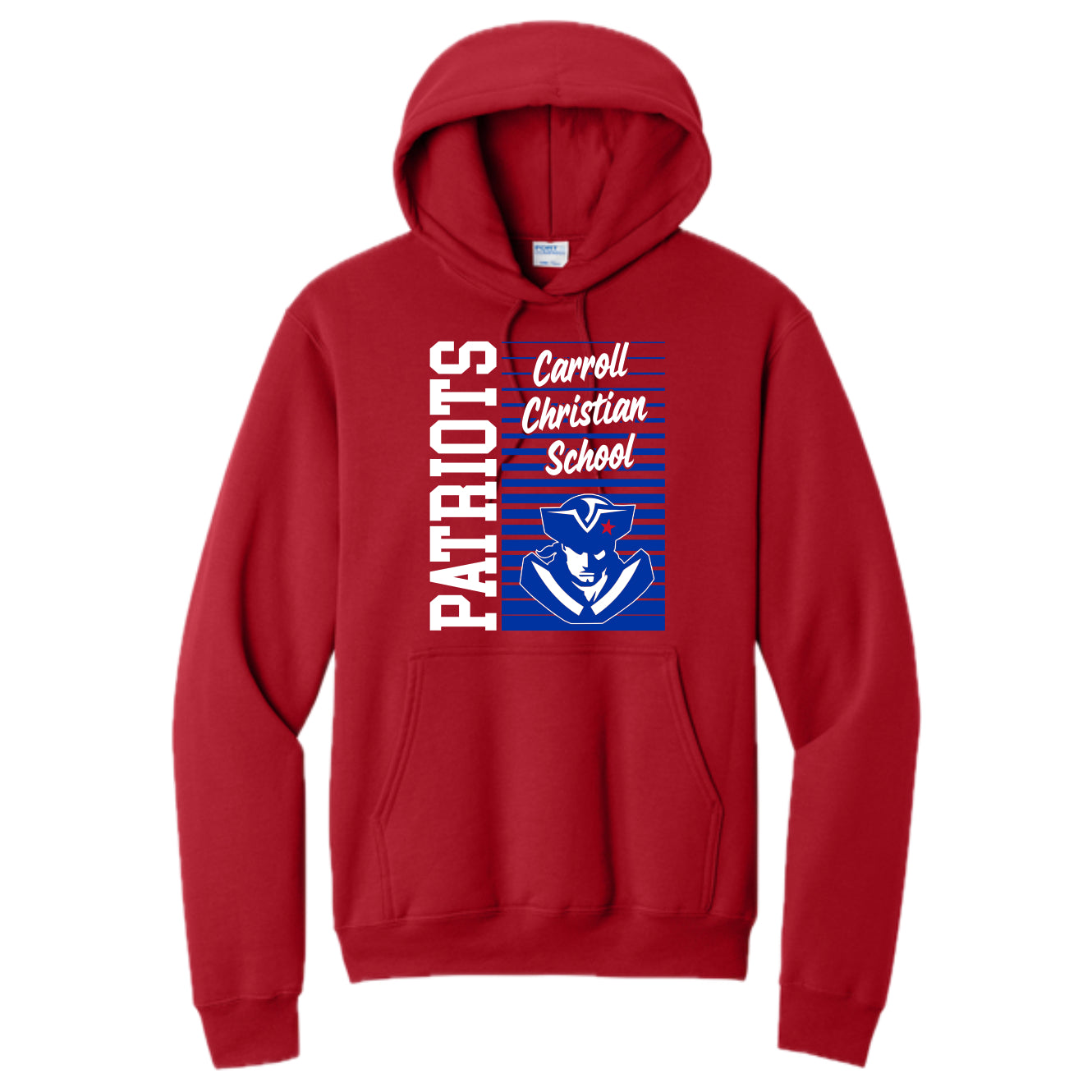CCS038 Patriots Logo Hooded Sweatshirt