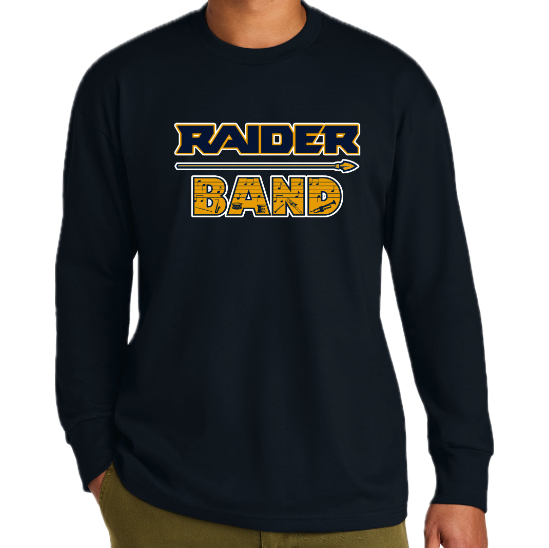 EBAND001 - 14 Next Level Midnight Navy Long Sleeve Tee