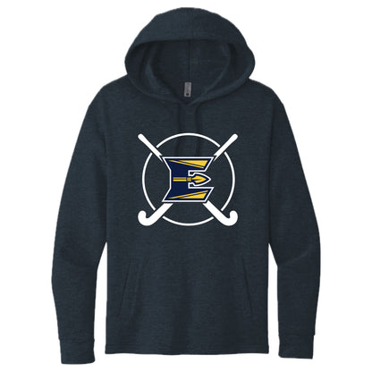 EFH01-015 Next Level® Heather Navy E Hoody