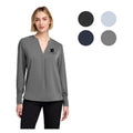 MCCL017 Brooks Brothers Women’s Open-Neck Satin Blouse