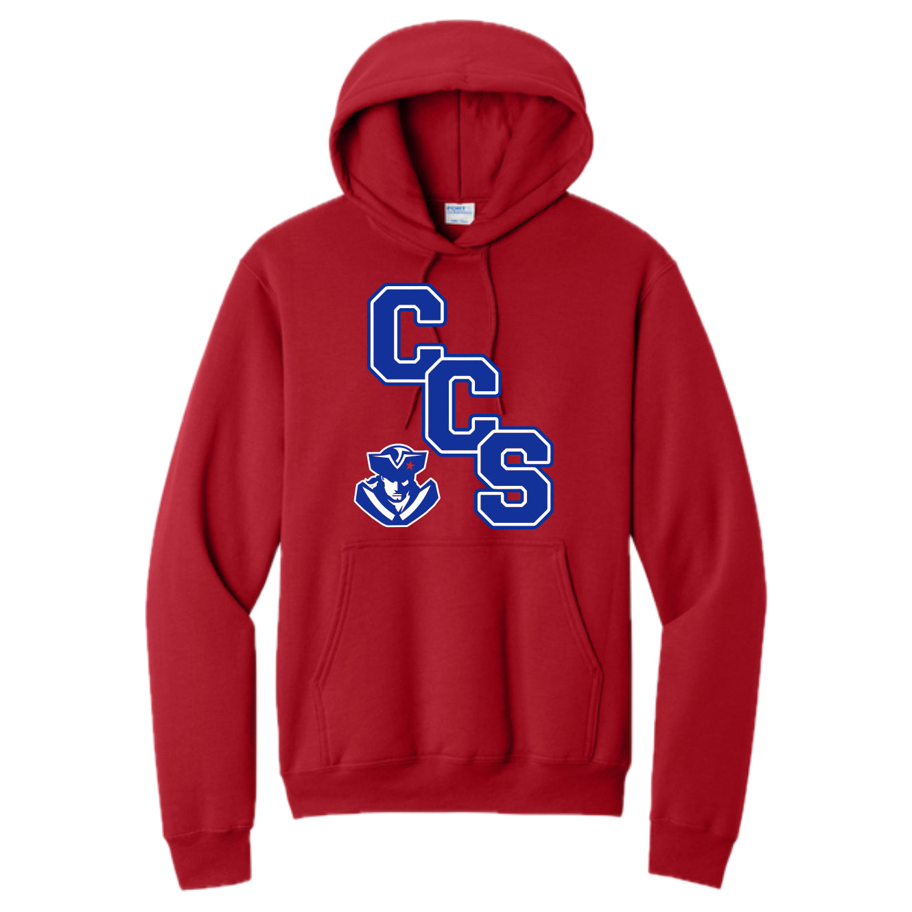 CCS040 CCS Logo Hooded Sweatshirt