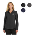 MCCL018 Port Authority Women's Long Sleeve Performance Staff Shirt