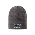 FRC2226 Force Basketball Grey Heather Black Beanie