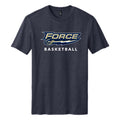 FRC2203 Force Basketball Heather Navy Short Sleeve Tee