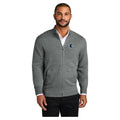 ELIS26-12 Medium Heather Grey Full Zip Sweater