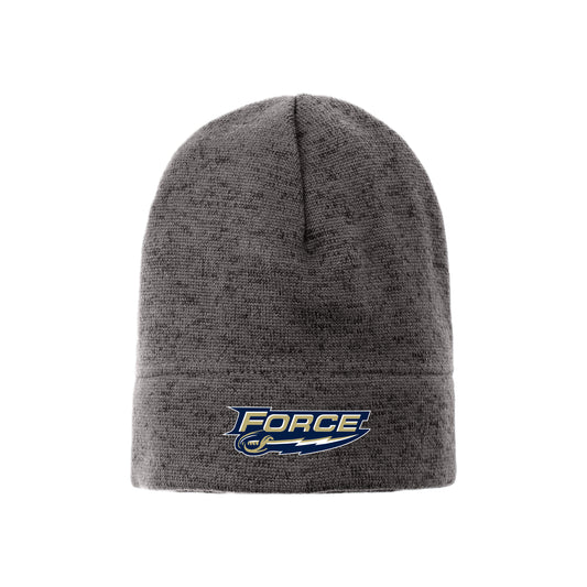 FRC2227 Force Grey Heather Black Beanie