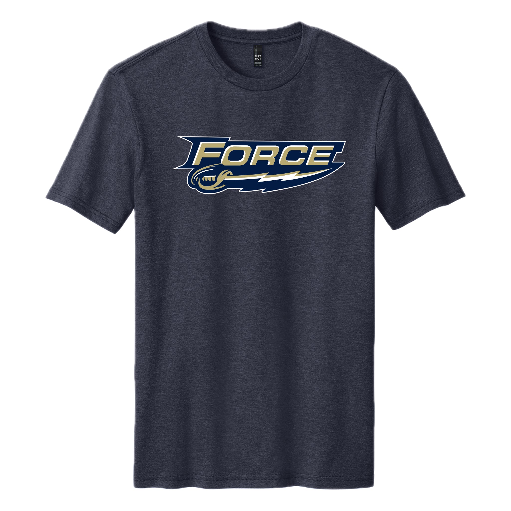 FRC2204 Force Heather Navy Short Sleeve Tee
