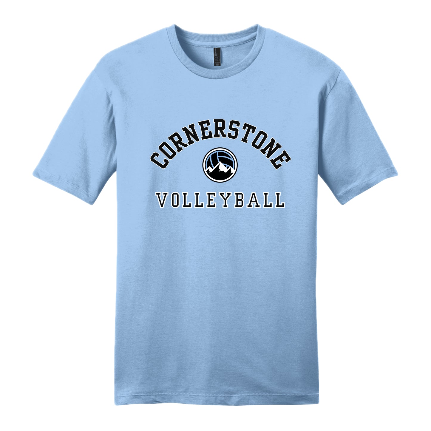 CVCSH01 - 01 Ice Blue Short Sleeve Logo Tee