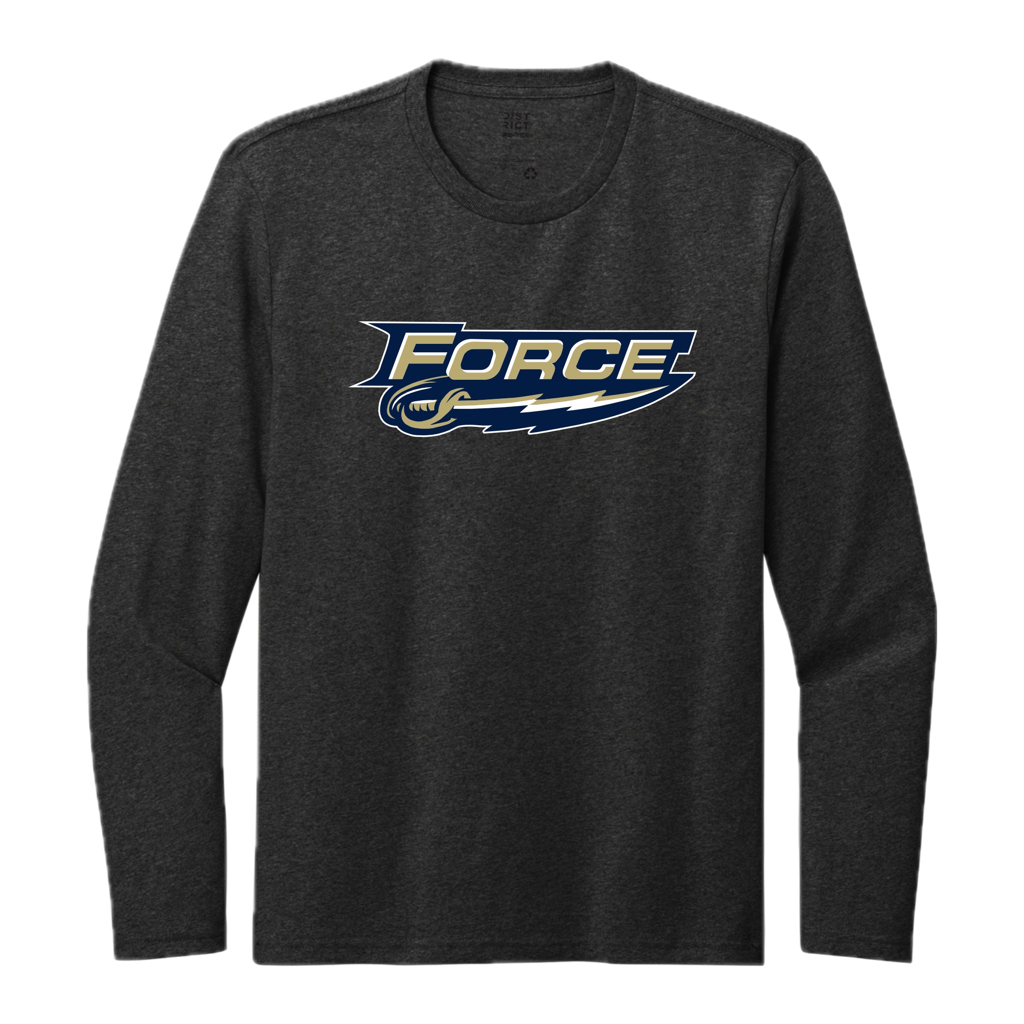 FRC2208 Force Heather Charcoal Long Sleeve Tee