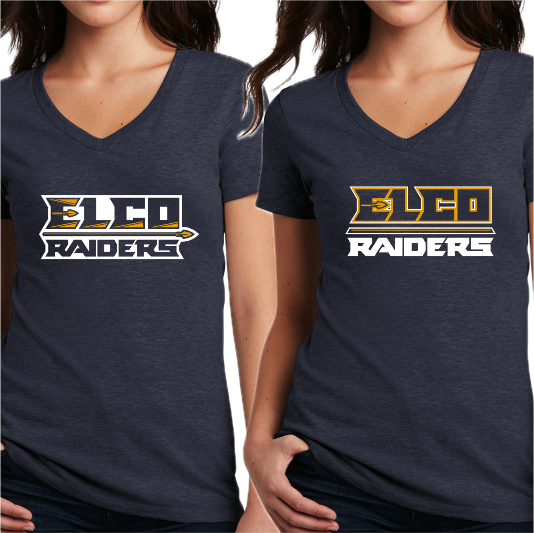 ELCOD-01 Heathered Navy Women's Short Sleeve Soft Tee