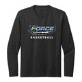 FRC2207 Force Basketball Heather Charcoal Long Sleeve Tee