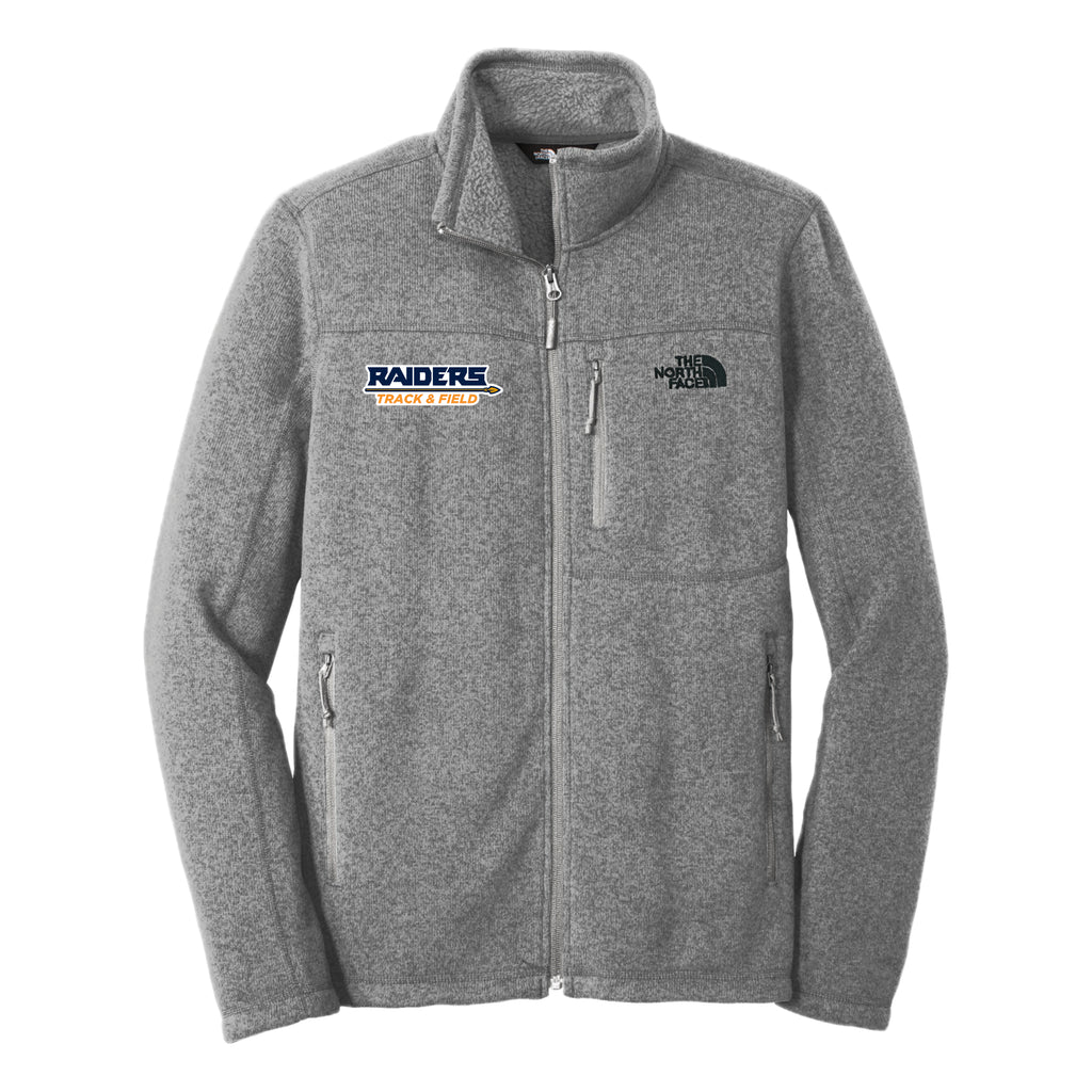 ETFSH03 20 North Face Med Grey Heather Fleece