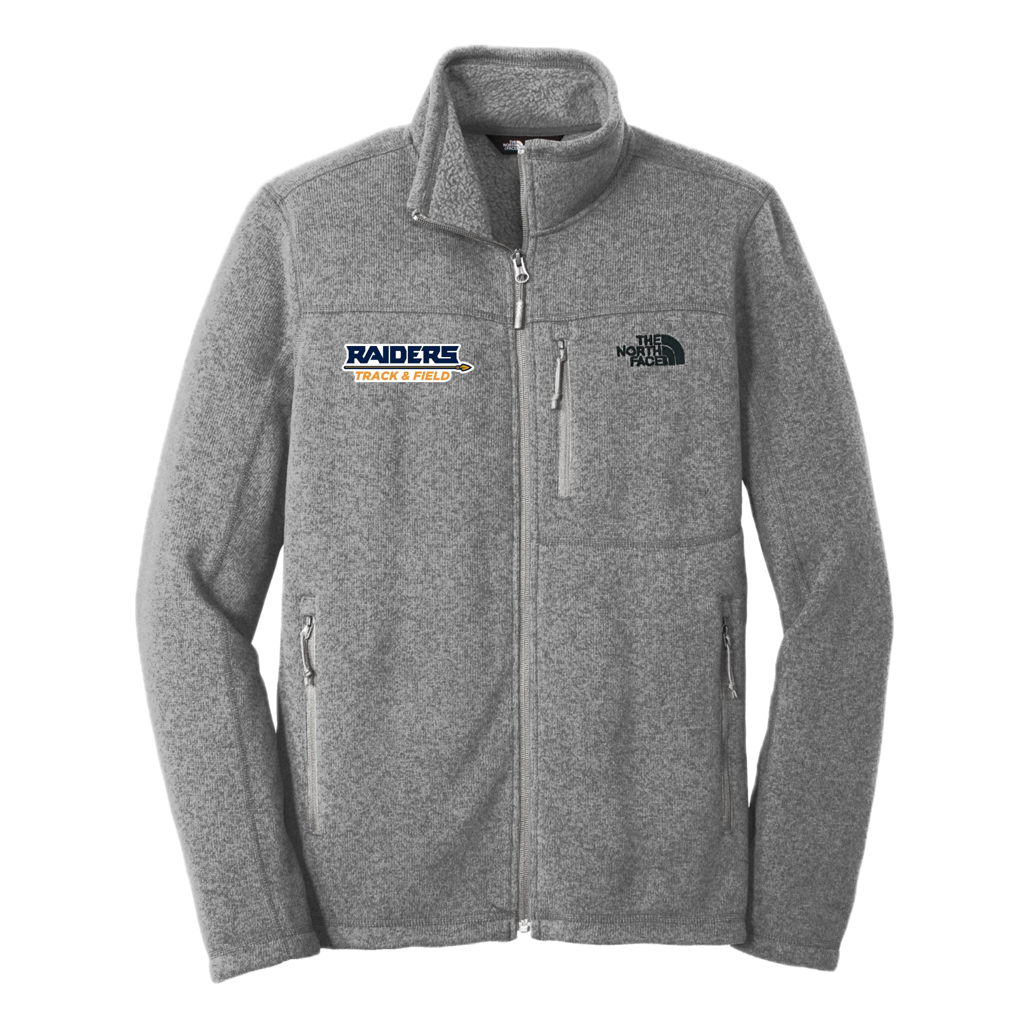 ETFSH03 20 North Face Med Grey Heather Fleece