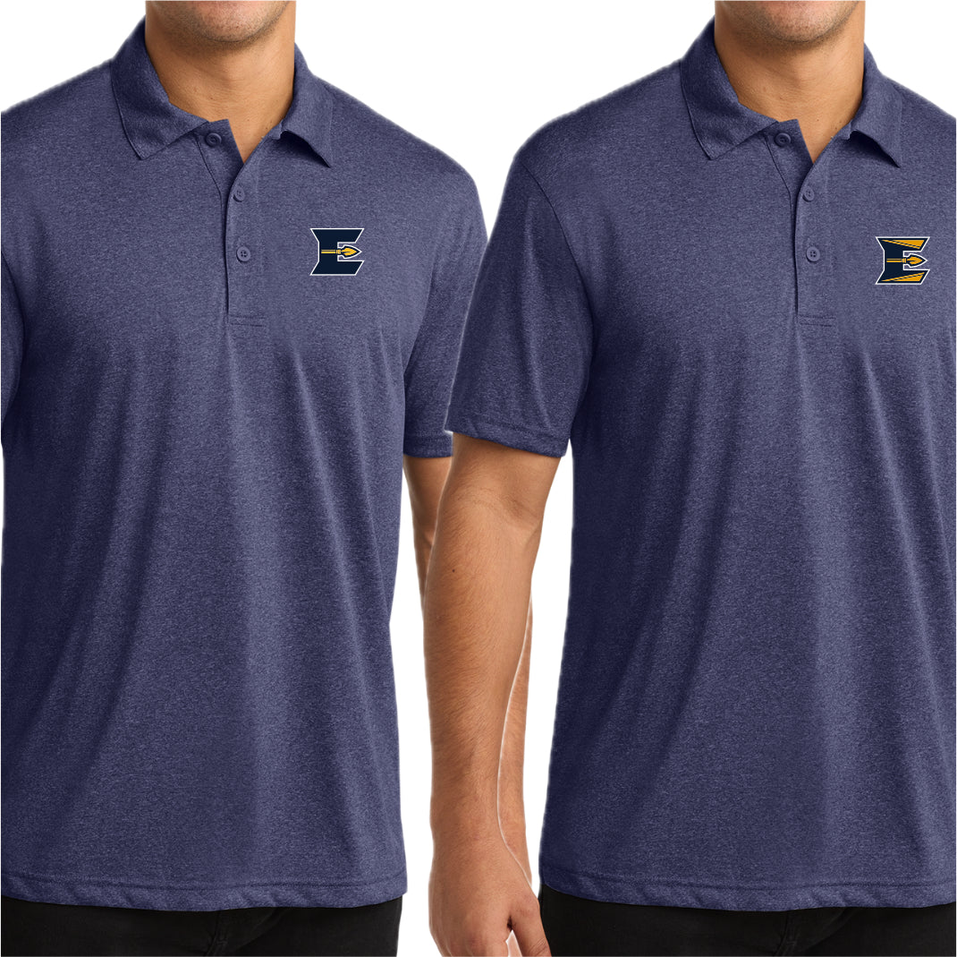 ELCOD-08 Navy Heather Polo