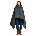 EBAND001 - 27 Grey Eddie Bauer Puffy Camp Poncho/Blanket