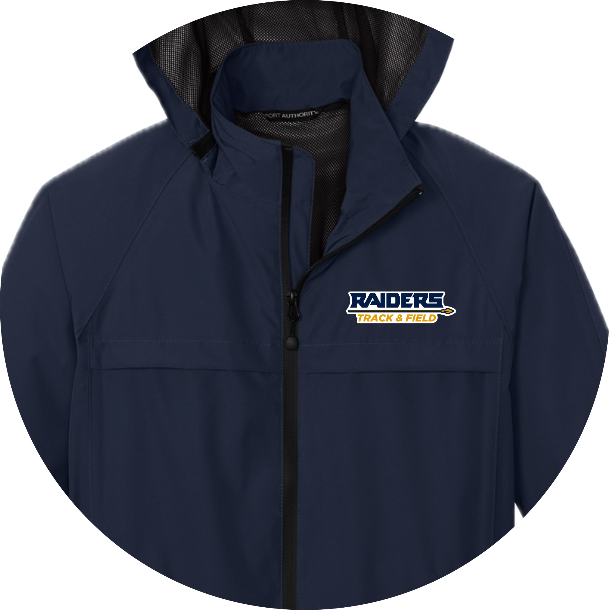 ETFSH03 29 Navy Rain Jacket