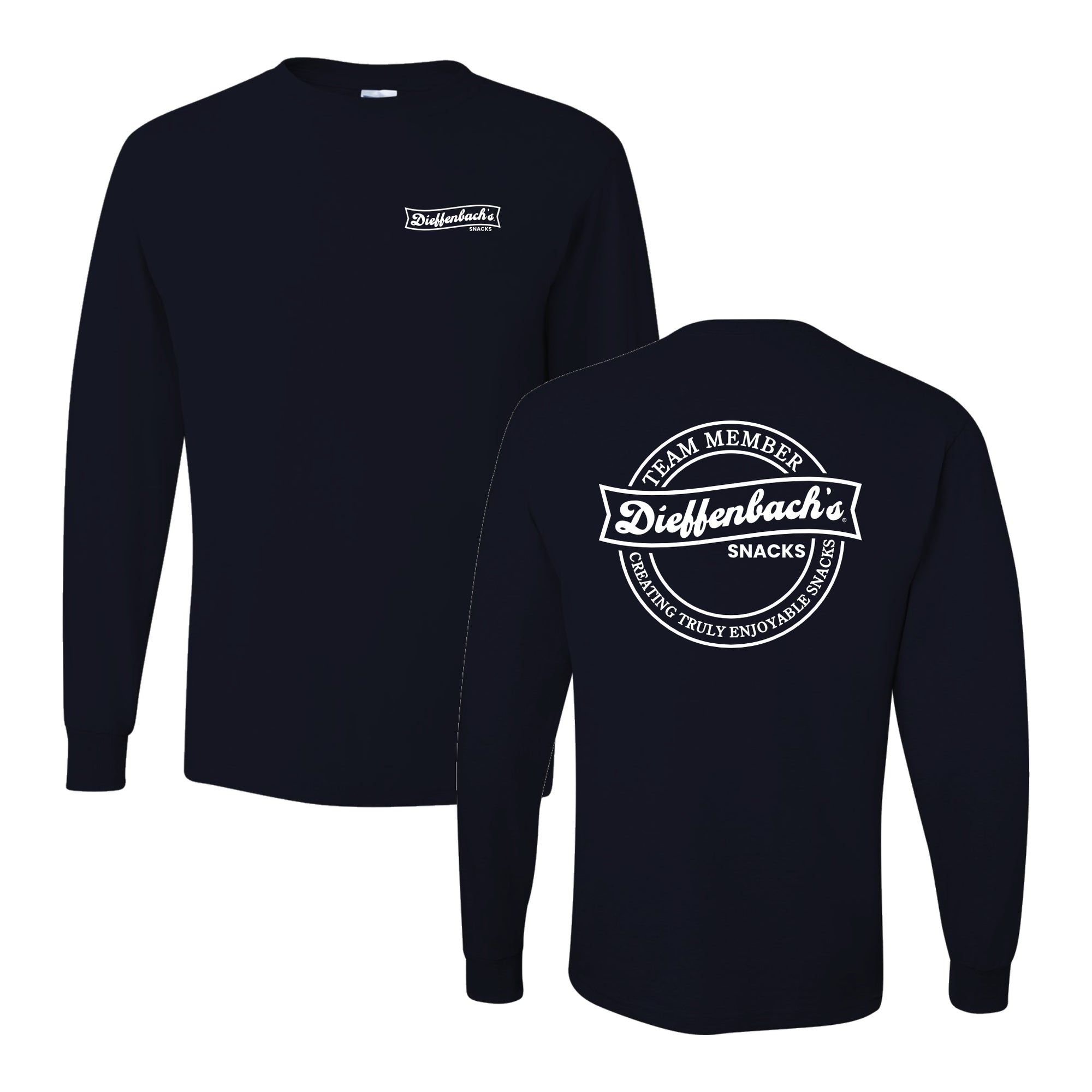DBACH002 Navy Staff Long Sleeve Tee