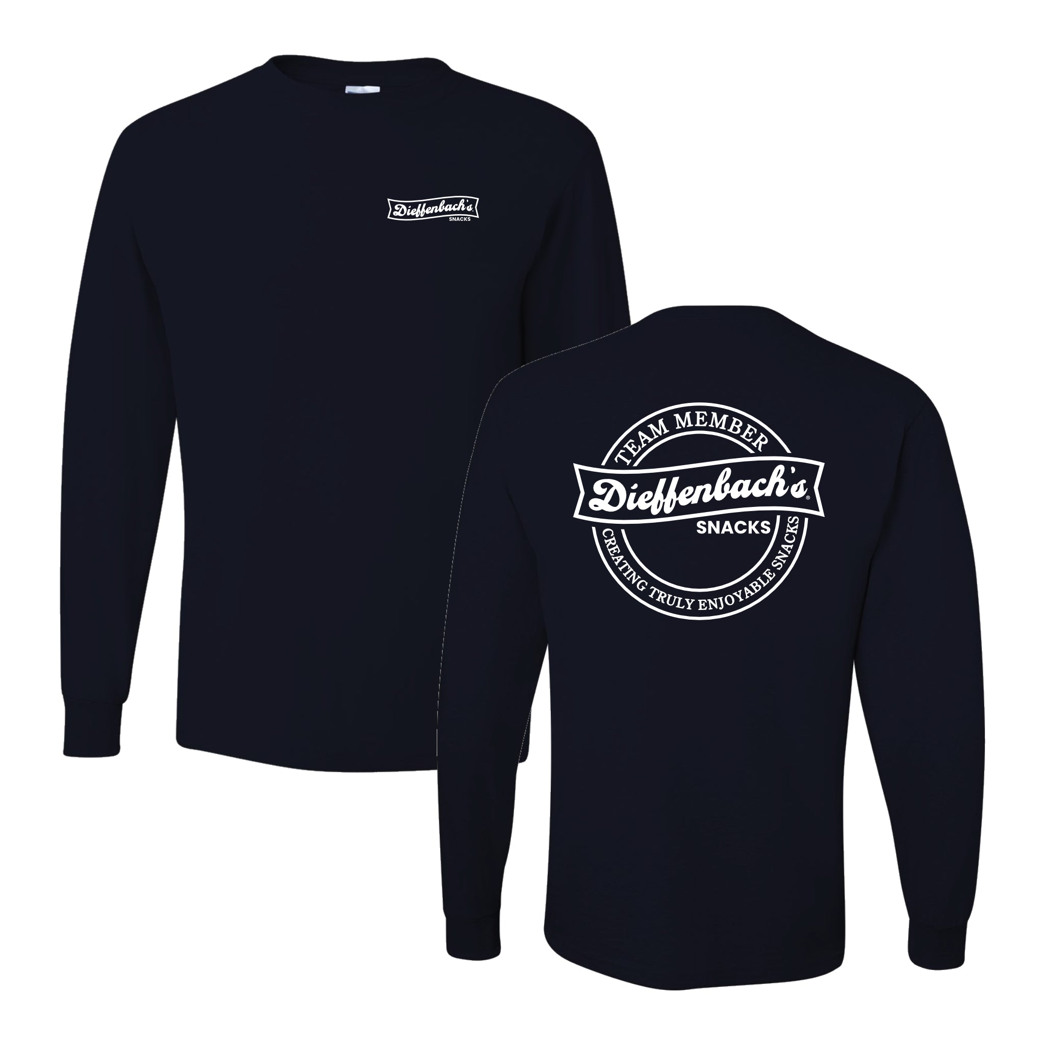 DBACH002 Navy Staff Long Sleeve Tee