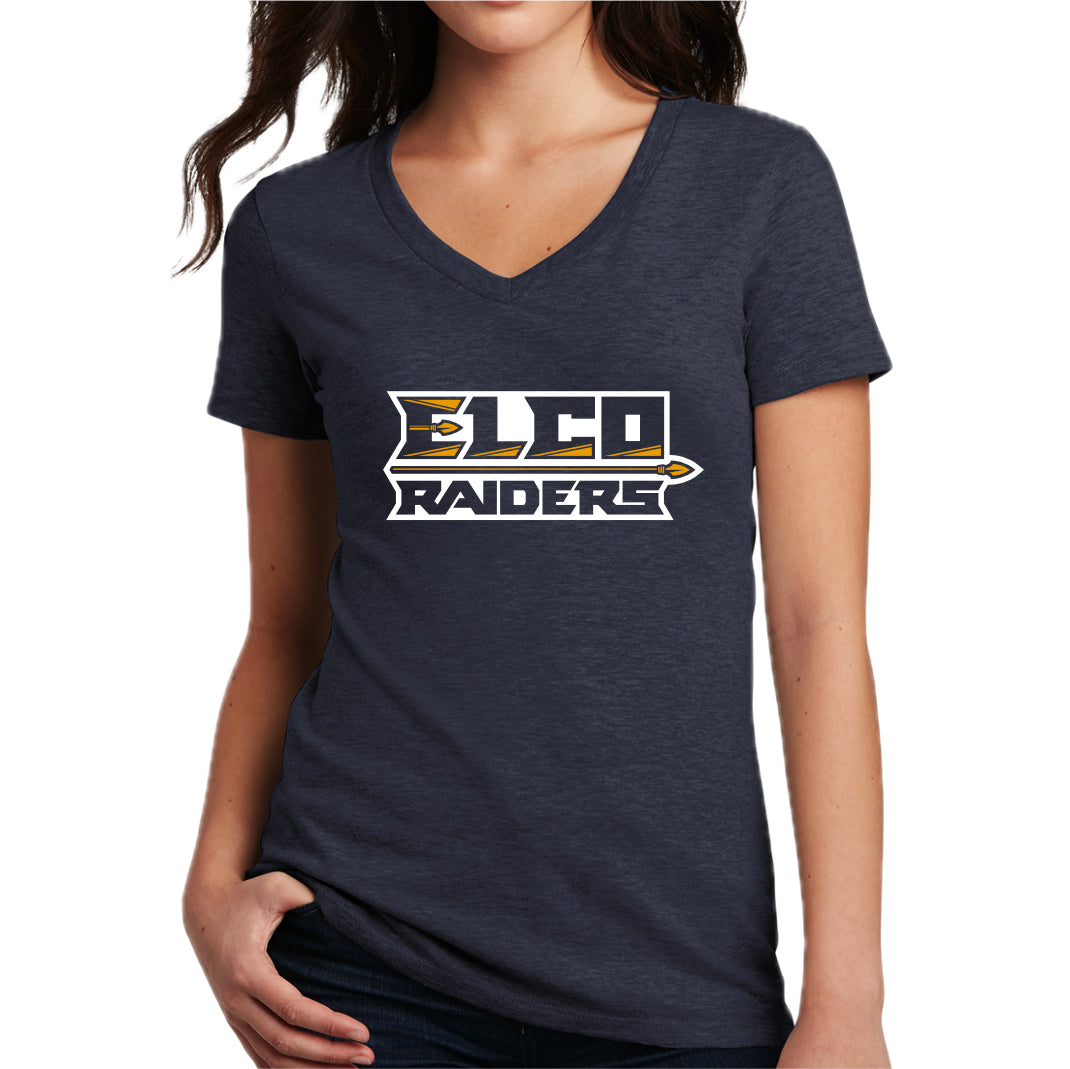 ELCOD-01 Heathered Navy Women's Short Sleeve Soft Tee