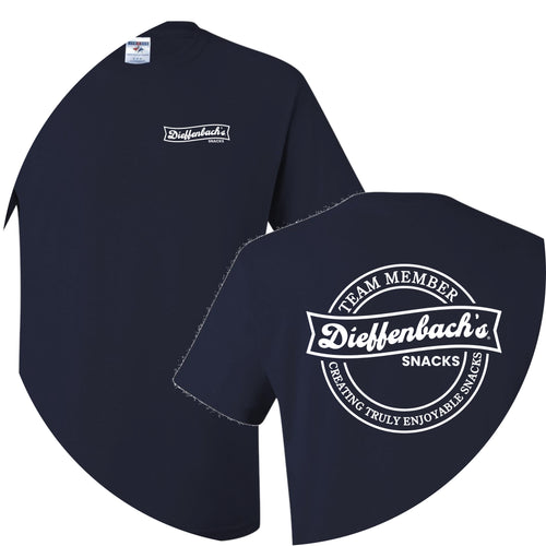 DB001 Navy Staff Short Sleeve Tee