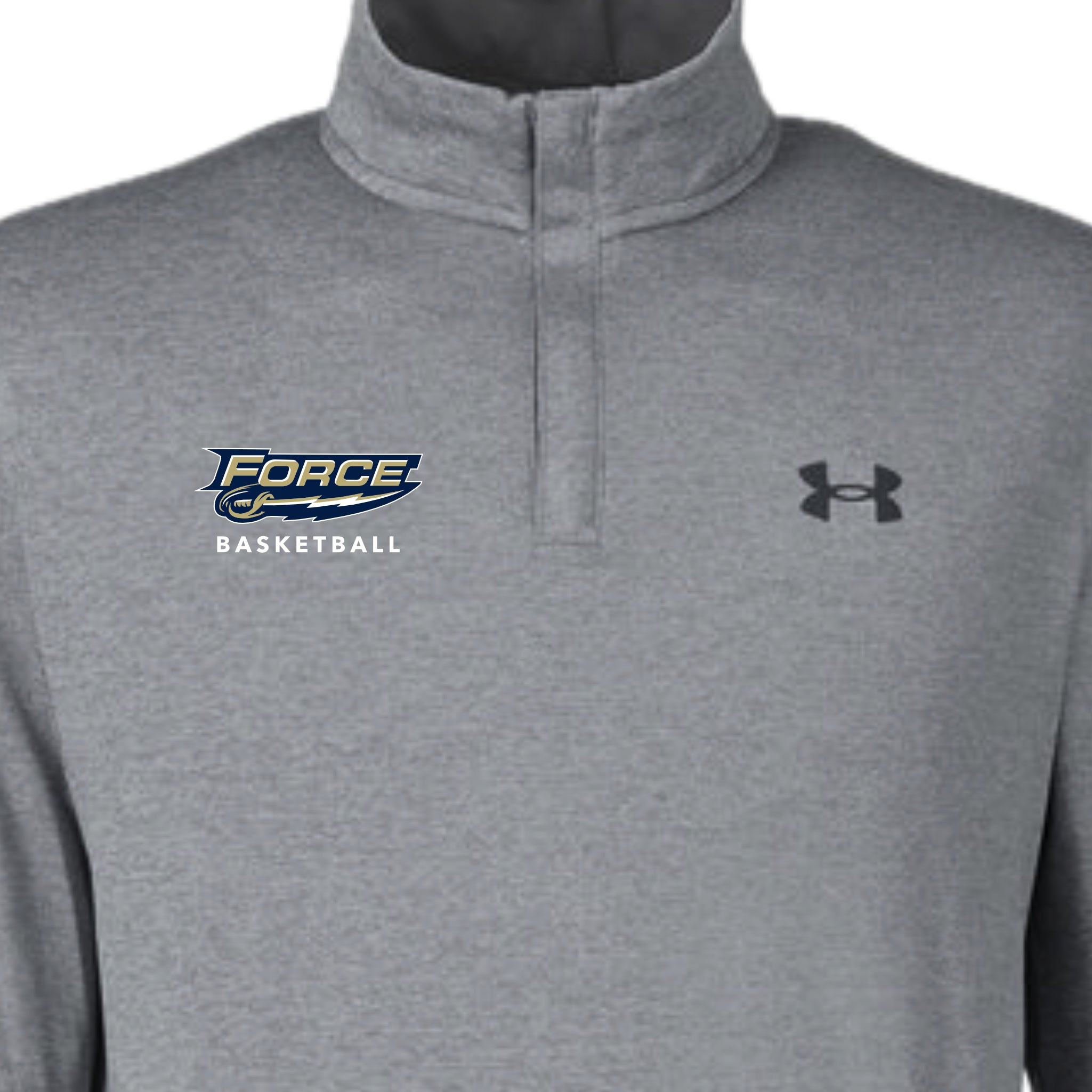 FRC2221 Force Basketball Grey UA 1/4 Zip