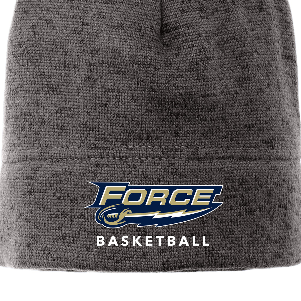 FRC2226 Force Basketball Grey Heather Black Beanie