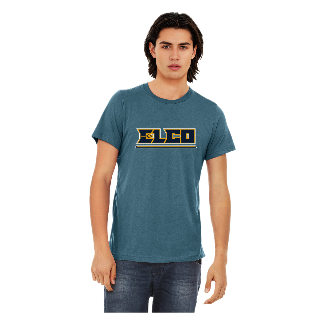 ELIS26-02 Denim Triblend Short Sleeve