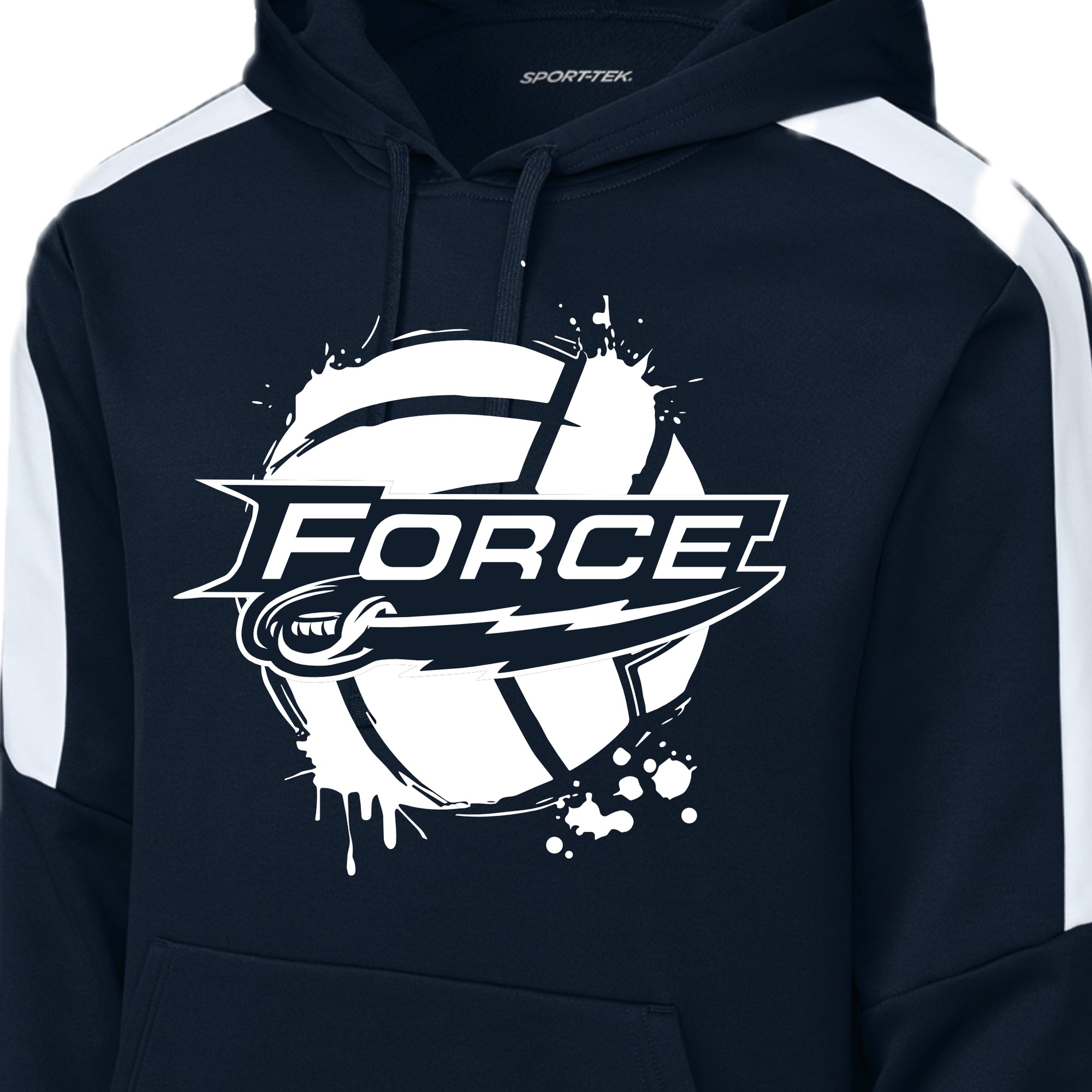 2512204 Force Volleyball Two Toned Hoody