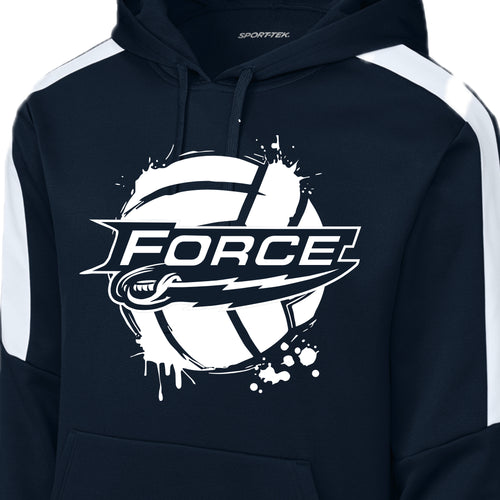 2512204 Force Volleyball Two Toned Hoody