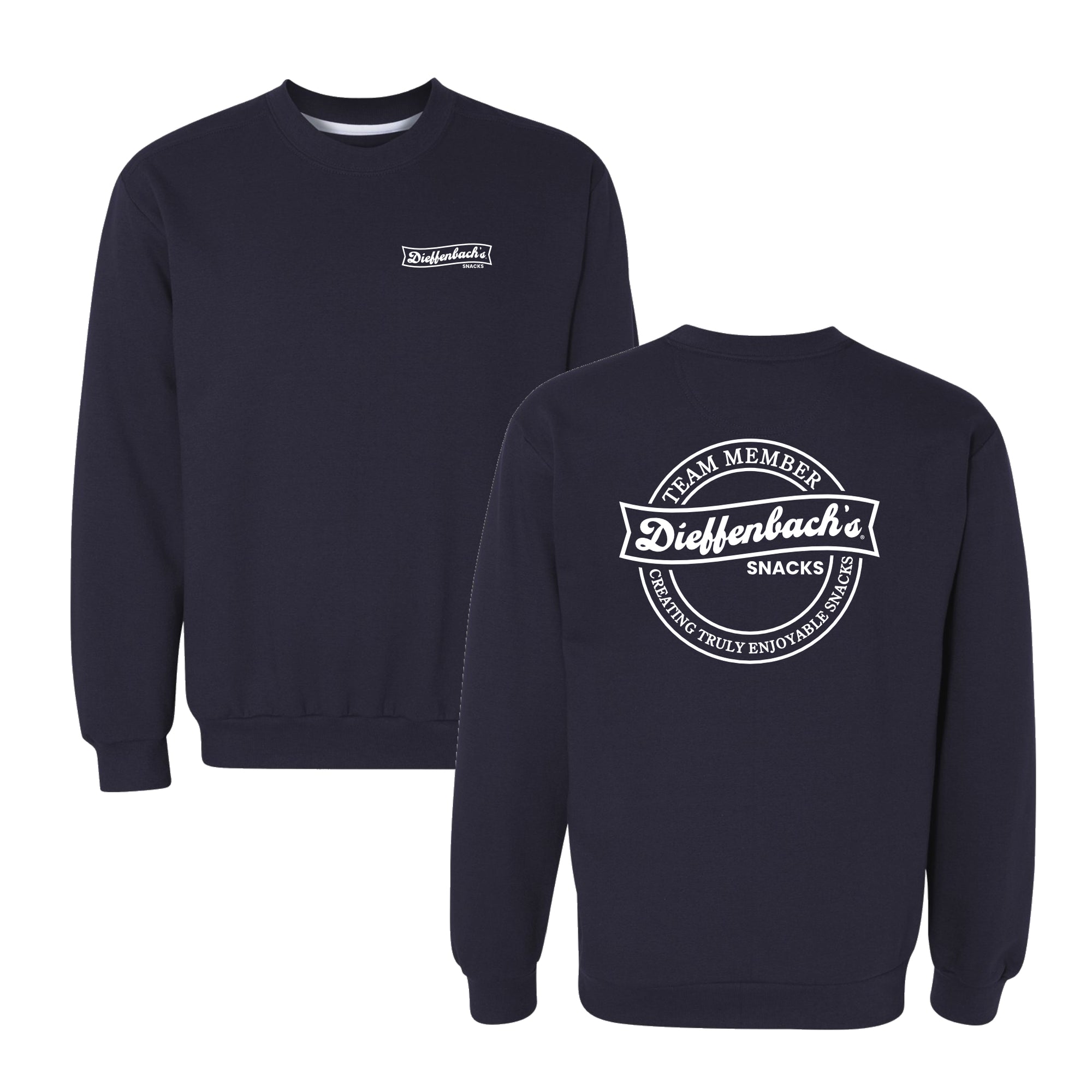 DBACH003 Navy Staff Crew Sweatshirt