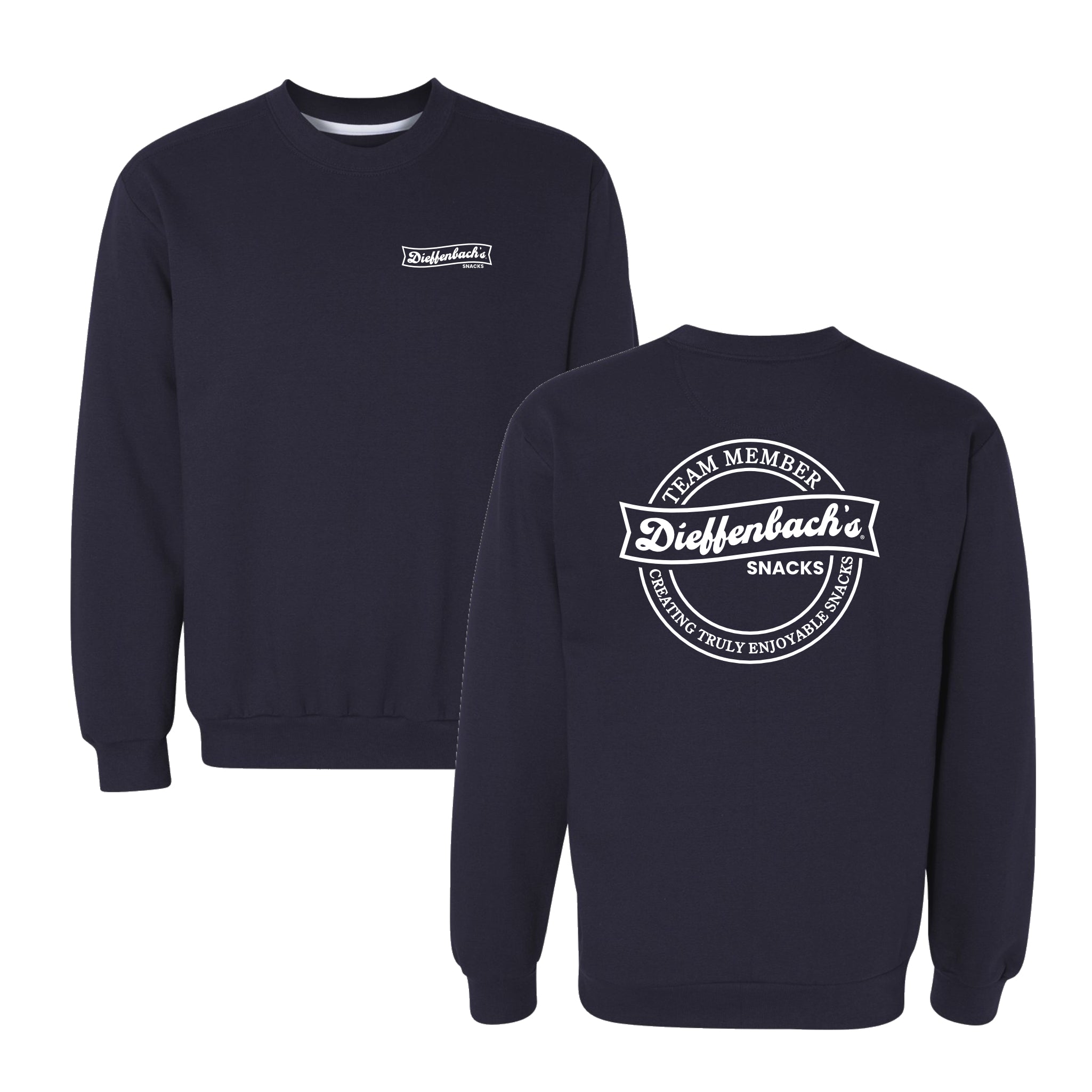 DBACH003 Navy Staff Crew Sweatshirt