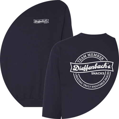 DB003 Navy Staff Crew Sweatshirt