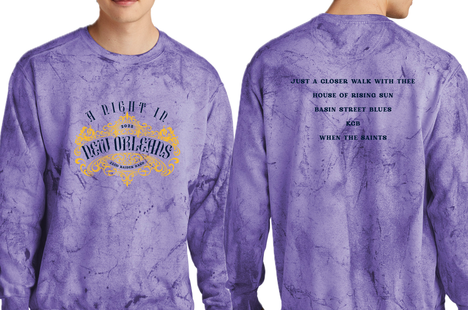 EBAND001 - 03 Comfort Colors Crew Sweatshirt