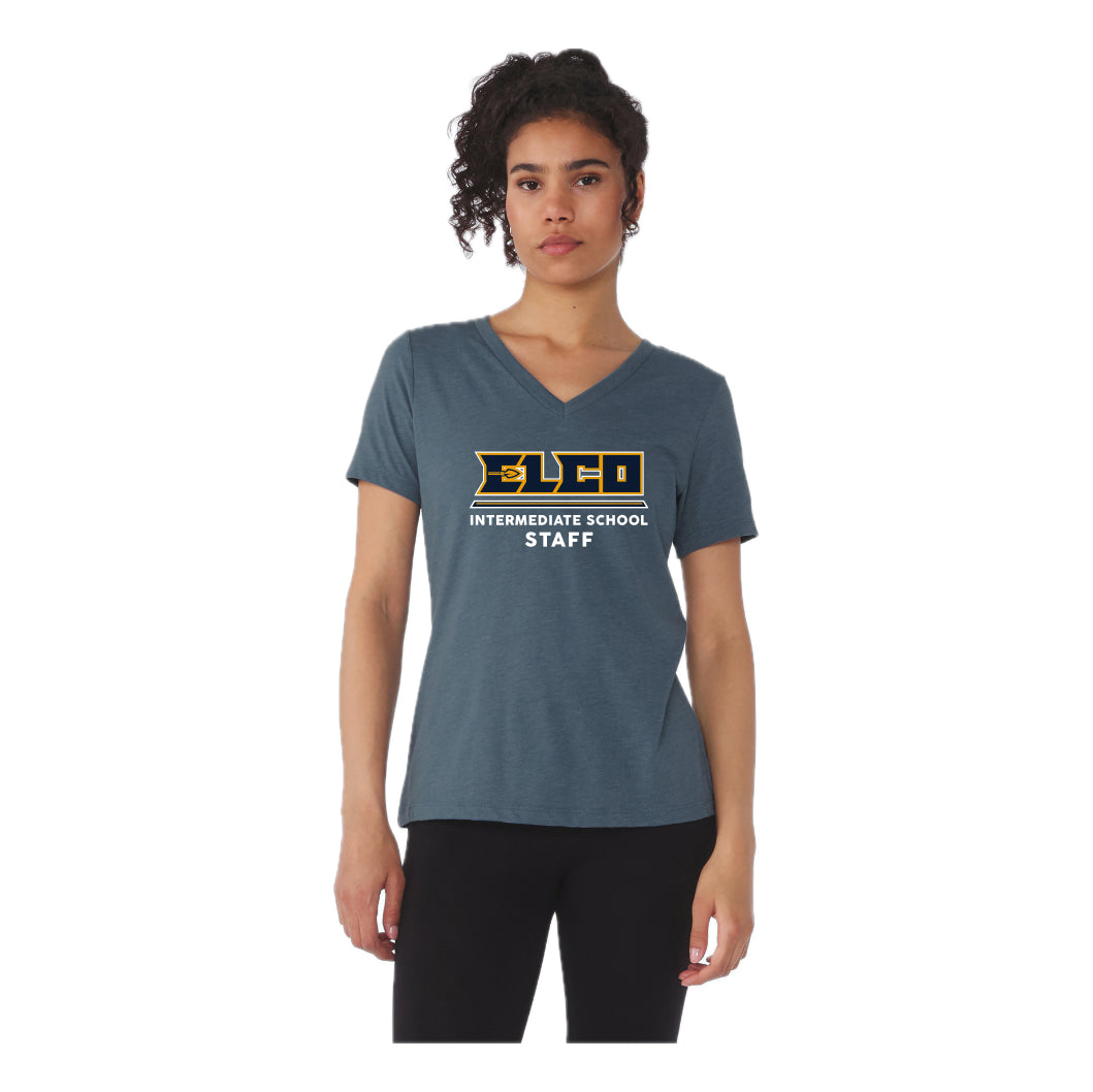 ELIS26-01 Ladie's Heather Slate Short Sleeve Tee