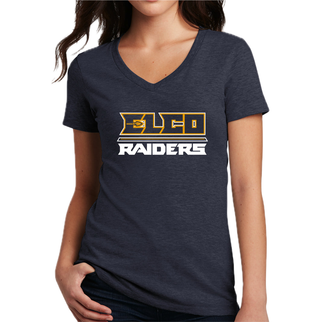 ELCOD-01 Heathered Navy Women's Short Sleeve Soft Tee