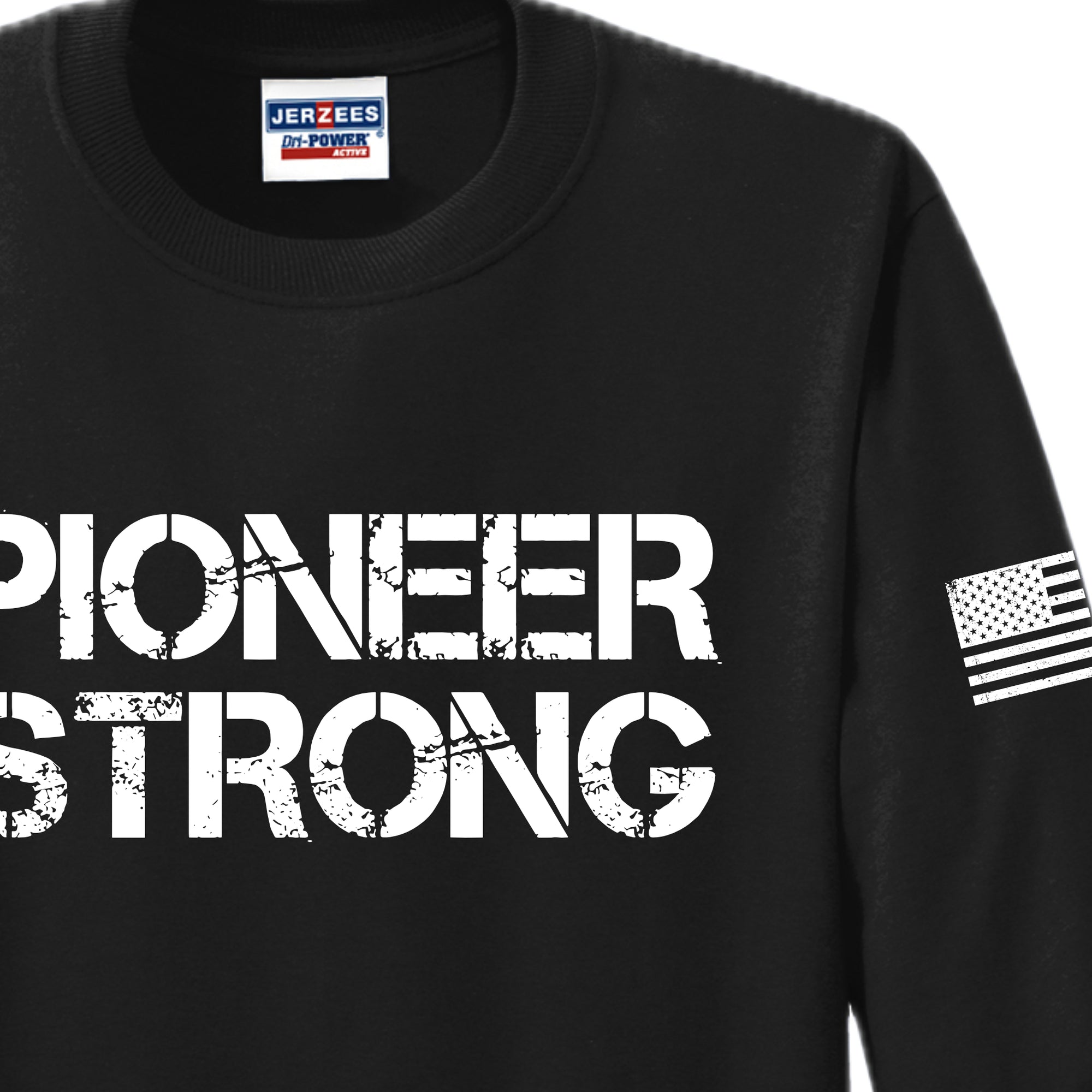 PS001-03 Black Long Sleeve Tee