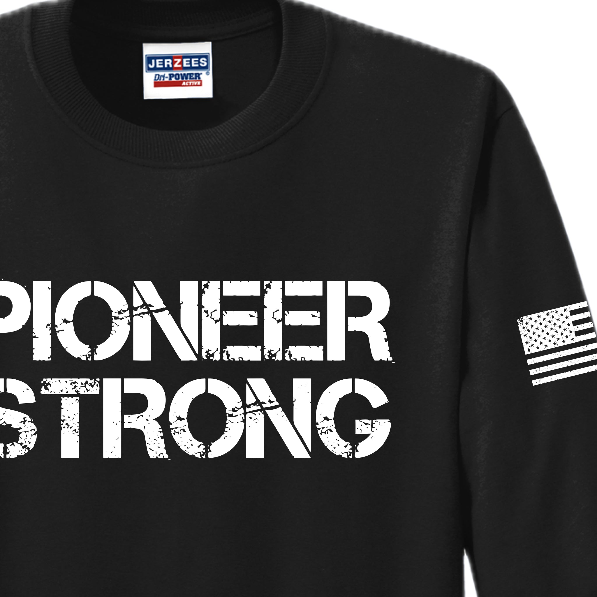 PS001-03 Black Long Sleeve Tee