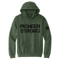 PS001-06 Military Green Hooded Sweatshirt