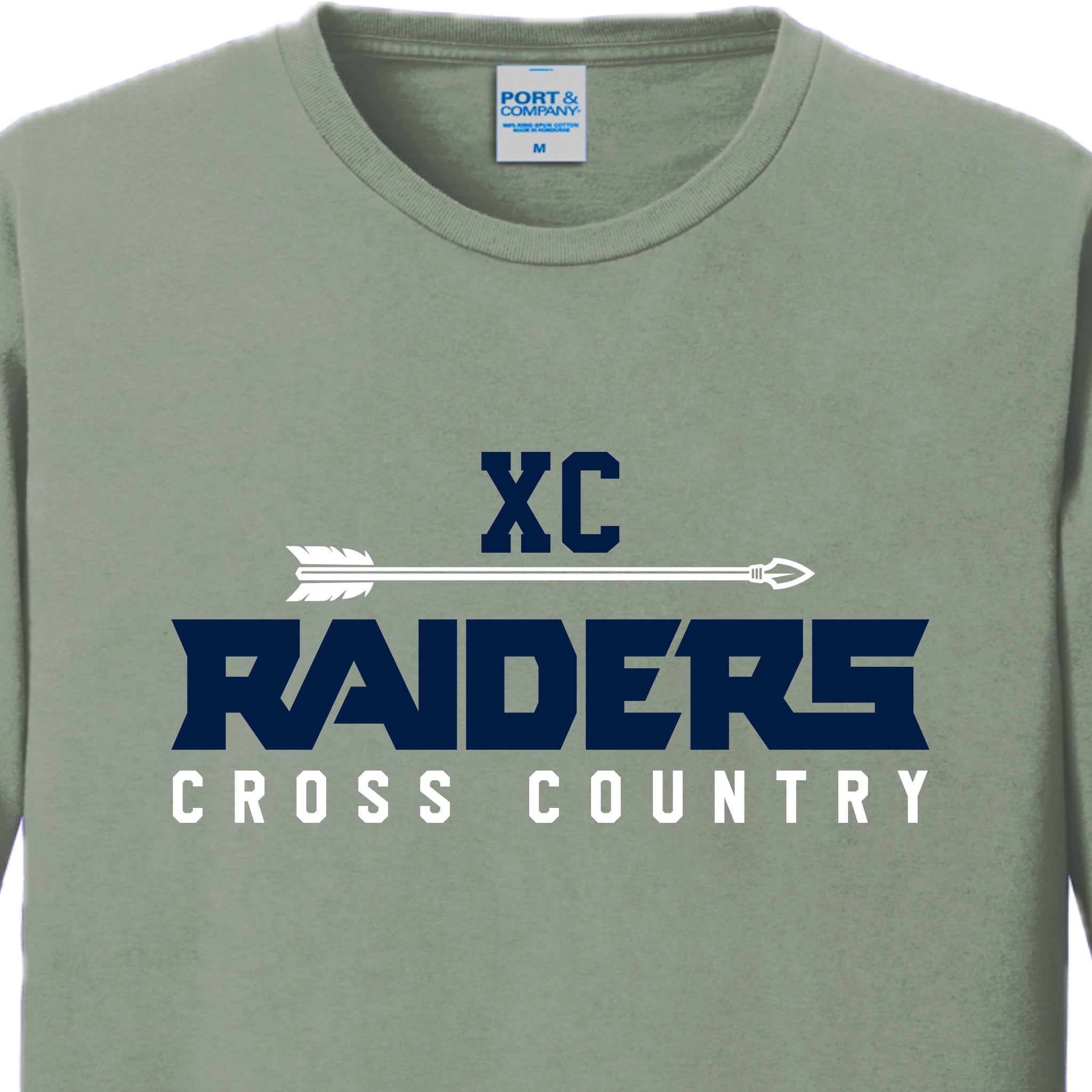 ECCSH001-03 Garment Dyed Dove Grey Long Sleeve