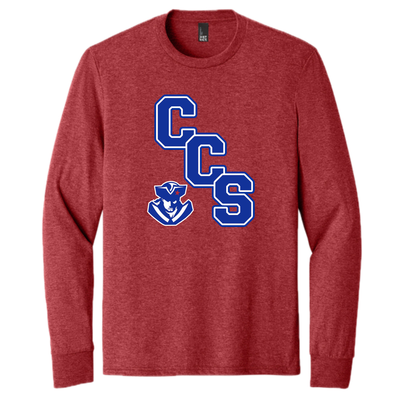CCS034 CCS Logo Long Sleeve Tee