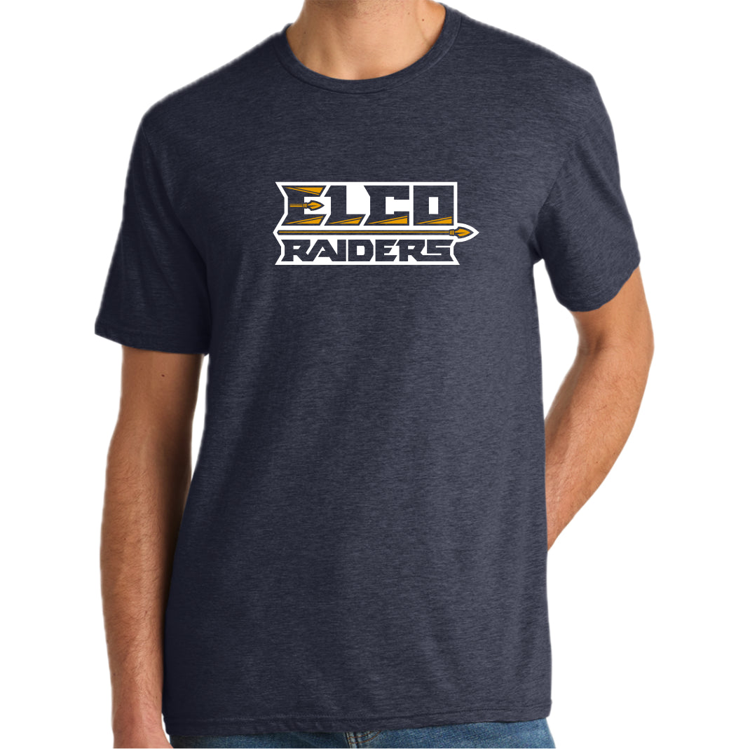 ELCOD-02 Heathered Navy Short Sleeve Soft Tee