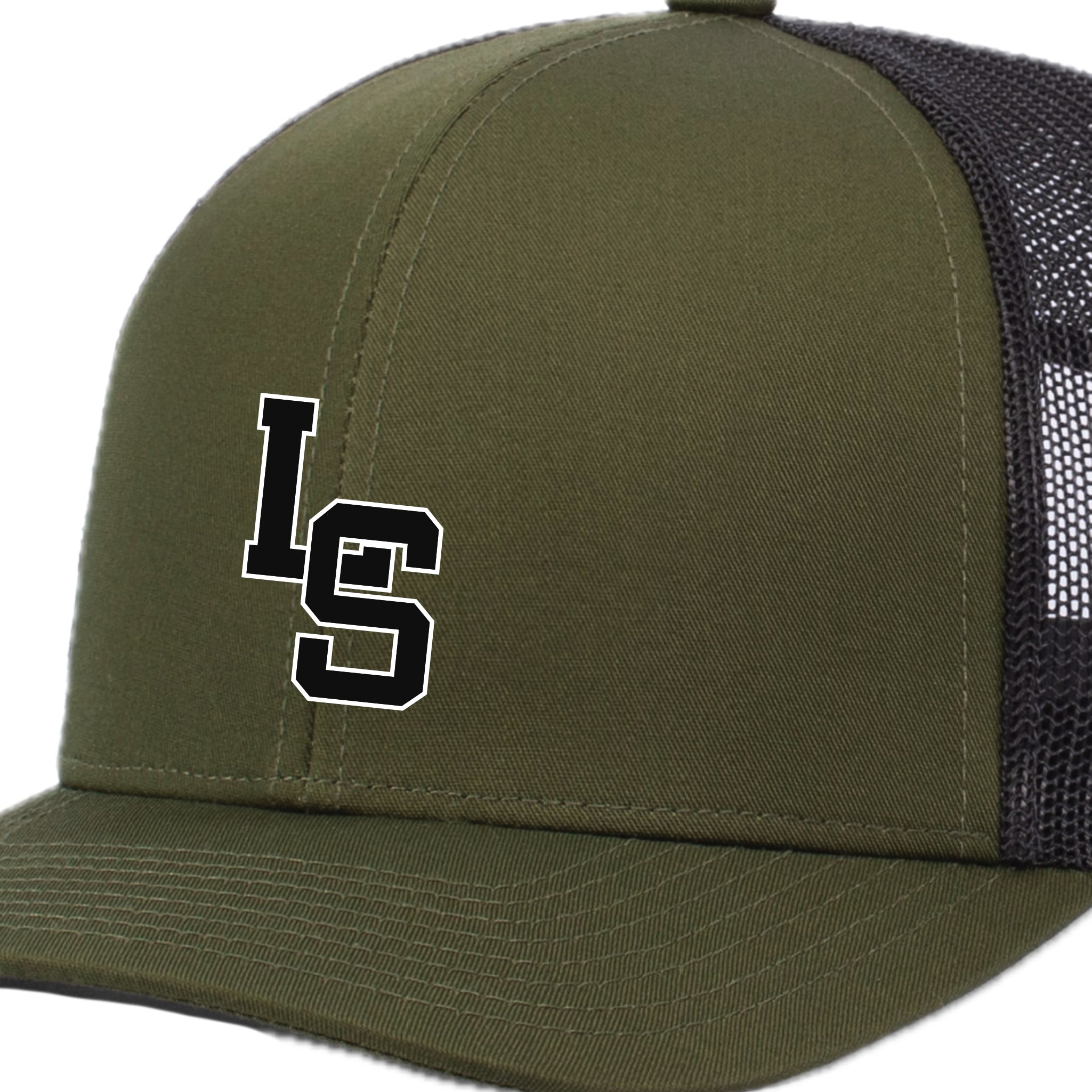 PS001-08 Moss Green / Charcoal Trucker Hat