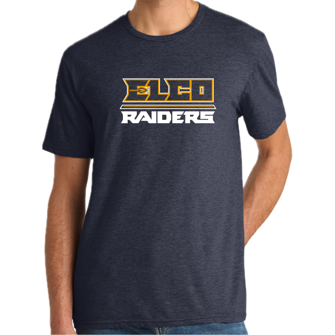 ELCOD-02 Heathered Navy Short Sleeve Soft Tee