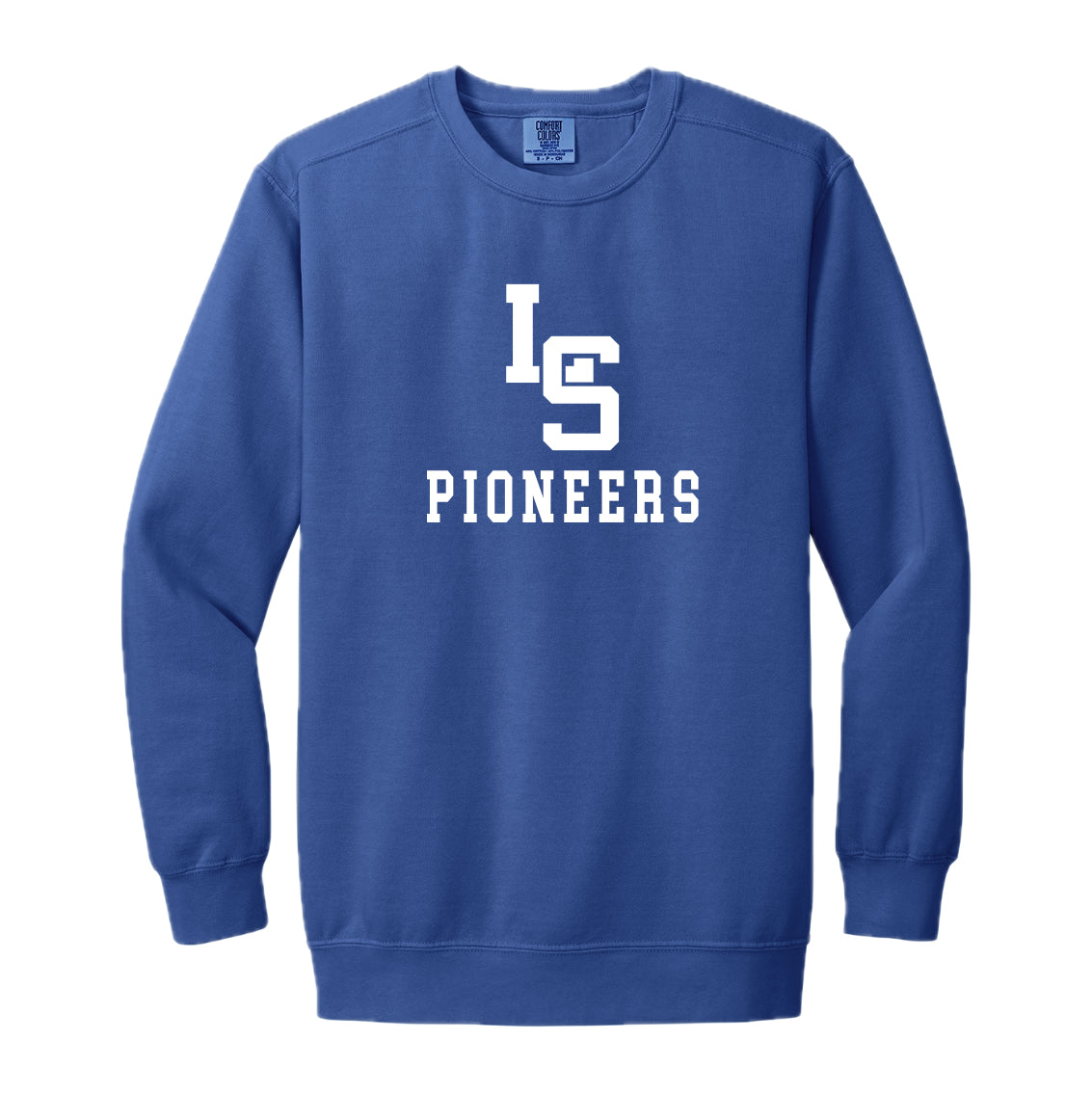 LSHSPTO1-07 Comfort Colors Flo Blue Crewneck Sweatshirt