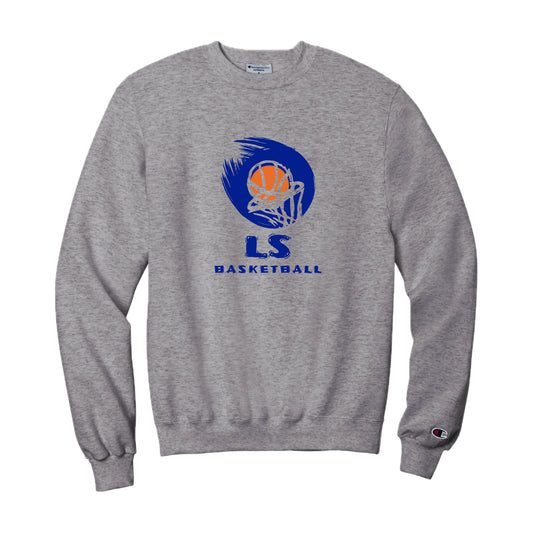 LSYBSH1 -07 Champion Lt Steel Crewneck Sweatshirt