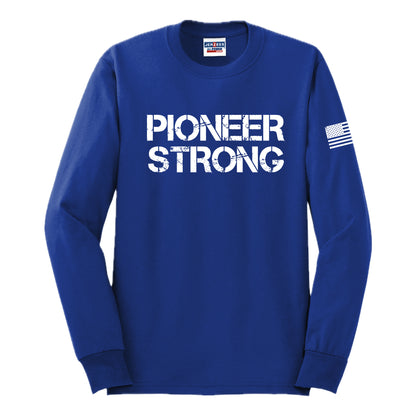 PS001-12 Royal Long Sleeve Tee