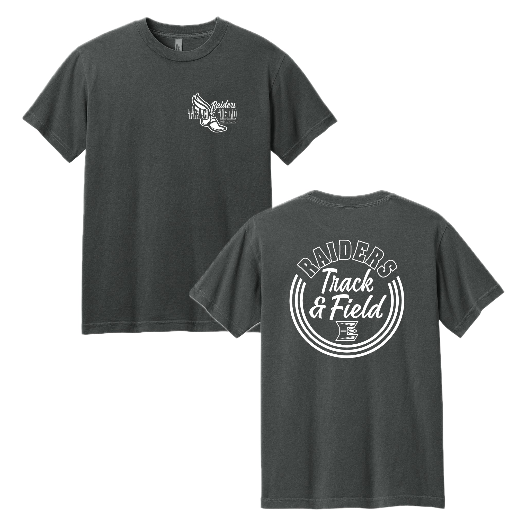 ETFSH03 01 Faded Black Soft Short Sleeve Tee